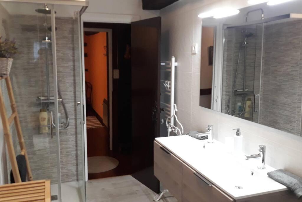 Caserio Vasco Con Piscina Y Barbacoa Murueta-Murueta-Orozko Exterior foto