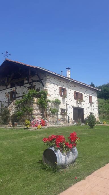 Caserio Vasco Con Piscina Y Barbacoa Murueta-Murueta-Orozko Exterior foto